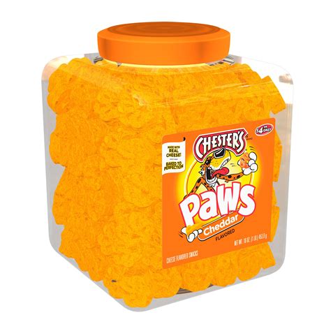 Chester's, Paws, Cheddar Flavored, Cheese Flavored Snacks - SmartLabel™