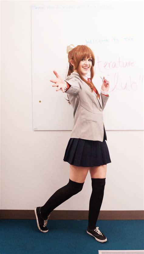 Welcome to Doki-Doki Literature Club! - Breathtaking Monika cosplay by @allisonsbeggs Check our ...