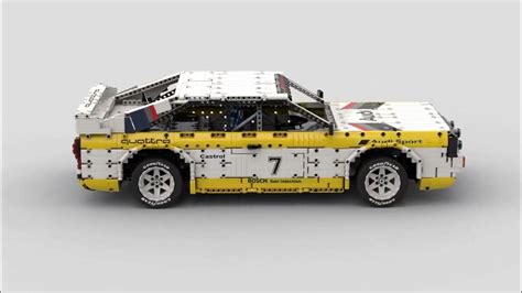 Lego Technic Audi Quattro - YouTube