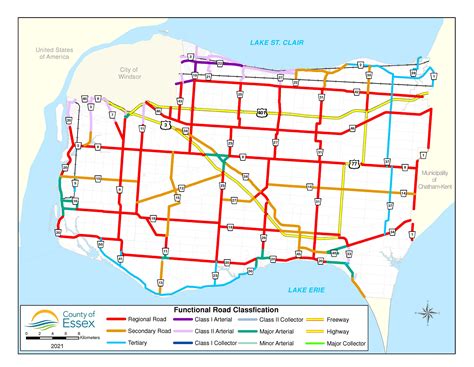 County Roads - County of Essex