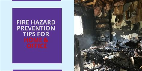 Fire Hazard prevention tips for home and office - Blog