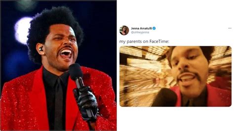 The Weeknd's Super Bowl 2021 halftime performance becomes a viral meme ...