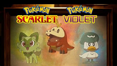 Pokémon Scarlet and Pokémon Violet Announcement Trailer - YouTube