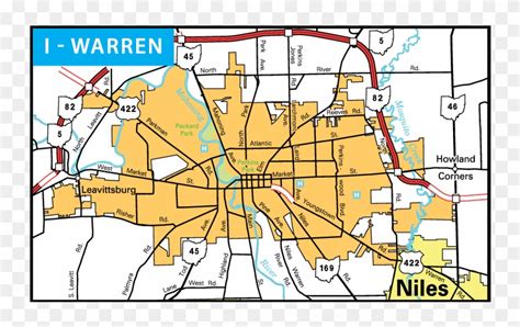 Warren - Map, HD Png Download - 792x612(#1017259) - PngFind