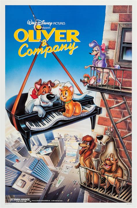 Oliver & Company Movie Poster (#1 of 2) - IMP Awards