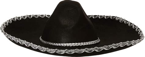 Forum Novelties Men's Adult Mexican Sombrero Costume Hat, Black, One Size: Amazon.ca: Clothing ...