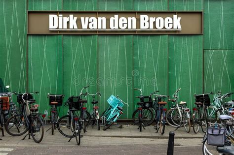 Dirk Van Den Broek Supermarket Shop Logo, Editorial Photography - Image of shop, brand: 272190572