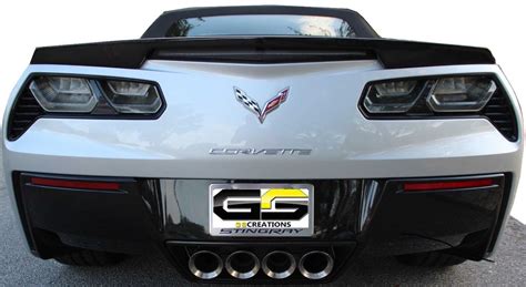 C7 Stingray Corvette Z06 GM Clear Tail Lights Lamps - GScreations