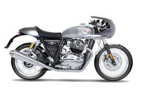 Royal Enfield Continental GT 650 Rendered To Look Like Classic Cafe Racer