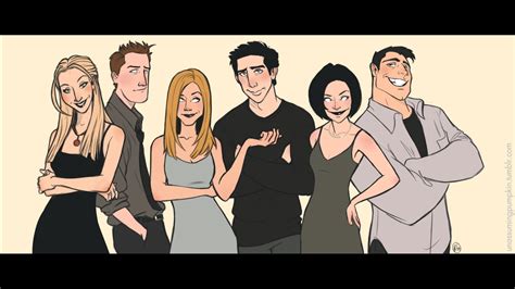 2160x1440 resolution | group of people illustration, Friends, cartoon ...