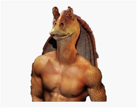 Sticker Other Jarjar Binks Star Wars Jar Jar Episode - Jar Jar Binks Transparent, HD Png ...