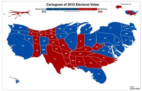 Cartogram Map