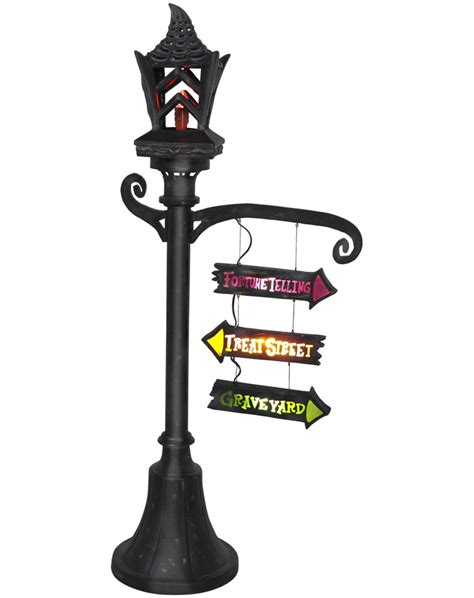 Halloween light up lamppost | Halloween costume store, Halloween ...