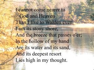 On Walden Pond Quotes. QuotesGram