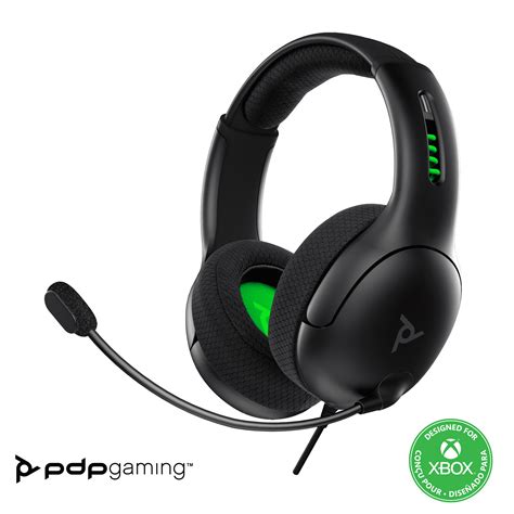 PDP Gaming LVL50 Wired Stereo Gaming Headset with Noise Cancelling Microphone: Black - Xbox ...