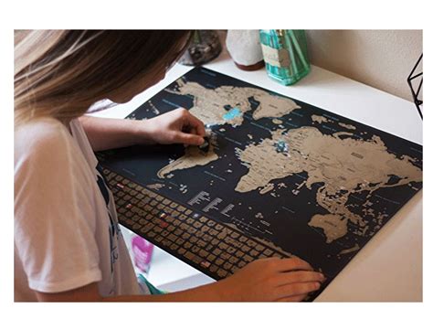 Scratch Off World Map Poster - Get Your Geek On Now. Geeky, Cool and Unbelievable Gifts!