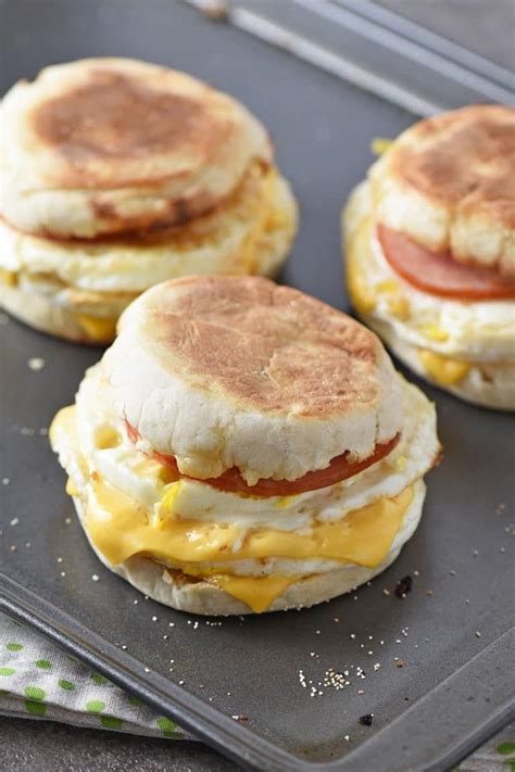 McDonald's Egg McMuffin, made with Canadian bacon, eggs, and cheese, is a delicious homemade ...