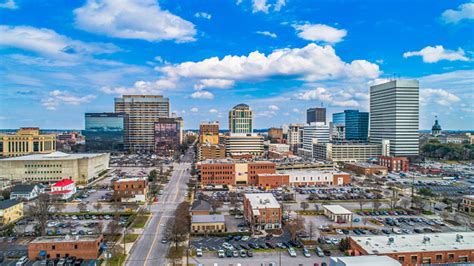 Downtown Columbia South Carolina Skyline Sc Aerial Panorama Stock Photo - Download Image Now ...