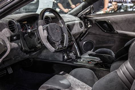 This Nissan GT-R Interior Has So Much Alcantara It Burns Your Eyes ...