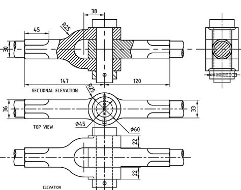 Machine Drawing: Sleeve and cotter joint , Socket and spigot joint and Knuckle joint