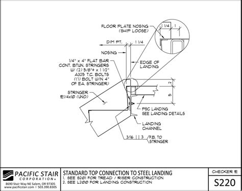 Checker Plate Stairs & Landings | Pacific Stair Corporation