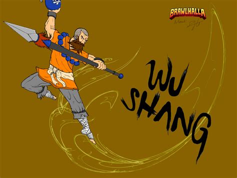 Just made this new Fanart of Wu Shang : r/Brawlhalla