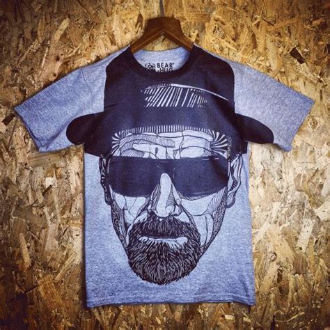 TheBearHug - HEISENBERG - BREAKING BAD - T-SHIRT - GREY #breakingbad #thebearhugco | Shirts grey ...