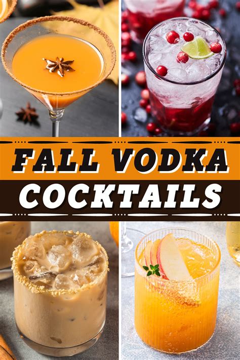 15 Best Fall Vodka Cocktails (+ Easy Drink Recipes) - Insanely Good