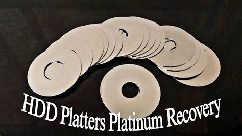 HDD Disc Platters Platinum Recovery | PGM Group Metals Recovery From ...