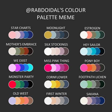 Pin by MJ Anderson on D&D Character Inspiration | Color palette ...