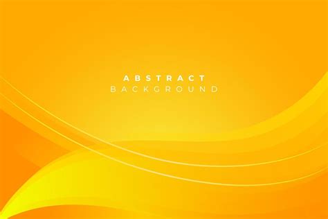 Orange and yellow gradient background with dynamic abstract shapes ...