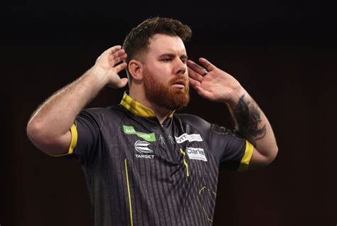 Darts star responds to abuse after taunting Germans over 'World Wars ...