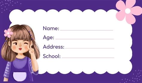 name tags templates | Name tag templates, School stickers labels, Name tag for school