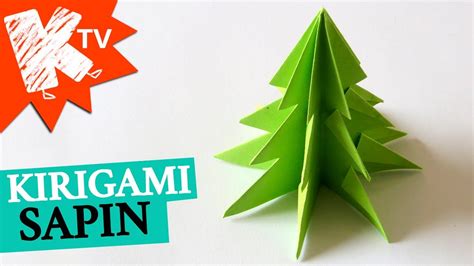 Sapin De Noel Origami | Bonjour de France