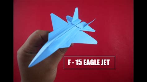 How To Make Paper Airplane - Best Paper Plane Origami Jet Fighter Is ...