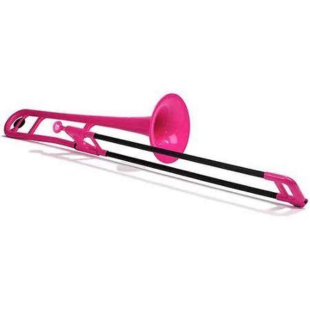 Jiggs pBone Plastic Trombone, Pink | Trombone, Brass instruments, Pink ...