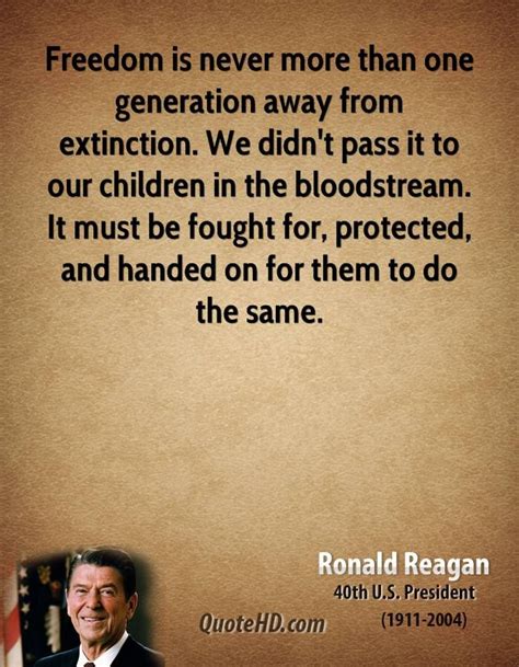 Presidential Quotes About Freedom. QuotesGram | Ronald reagan quotes ...