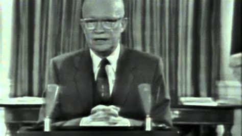 Dwight D. Eisenhower - January 17, 1961 - Farewell Address - YouTube