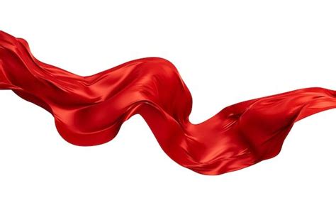 Premium Photo | Red silk fabric red cloth material flying in the wind ...