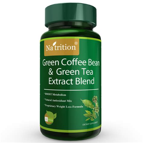 Green Coffee Bean Extract Capsules - Na'trition