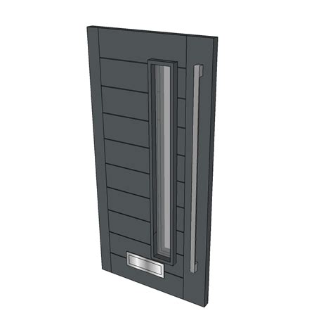 GRP puerta de entrada compuesta modelo Sketchup | Thousands of free CAD blocks