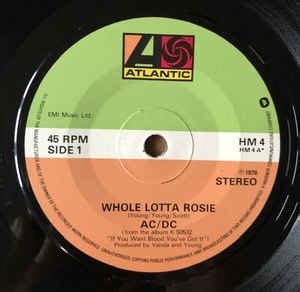 AC/DC - Whole Lotta Rosie (1980, WEA Pressing, Vinyl) | Discogs