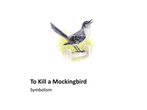 symbolism in To Kill a Mockingbird