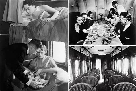 Rare photos reveal what the interior of aeroplane looked like in 1930 ...