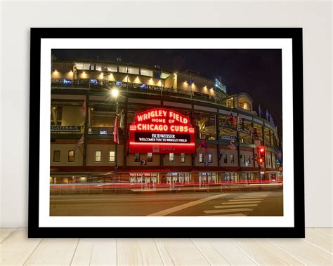 Chicago Cubs, Wrigley Field, Fine Art Photography, Sports Photo, Long ...