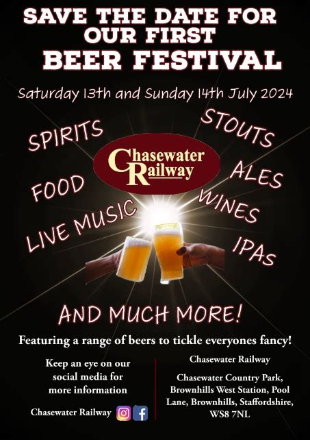 Chasewater Railway Beer Festival & Brewery Day - Beer Festival - 2024 - CAMRA Events