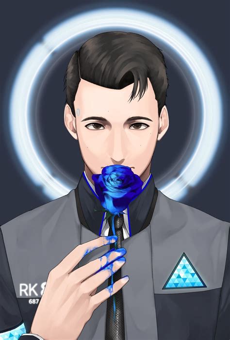 [DBH] Connor || RK800 Video Game Fan Art, Game Art, Video Games, Detroit Become Human Game ...