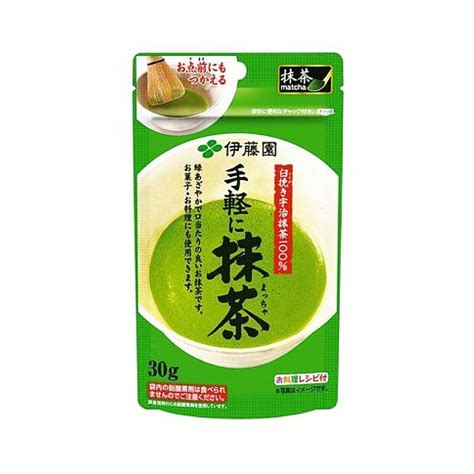 ITOEN Tegaruni Matcha Green Tea Powder 30g - Made in Japan - TAKASKI.COM