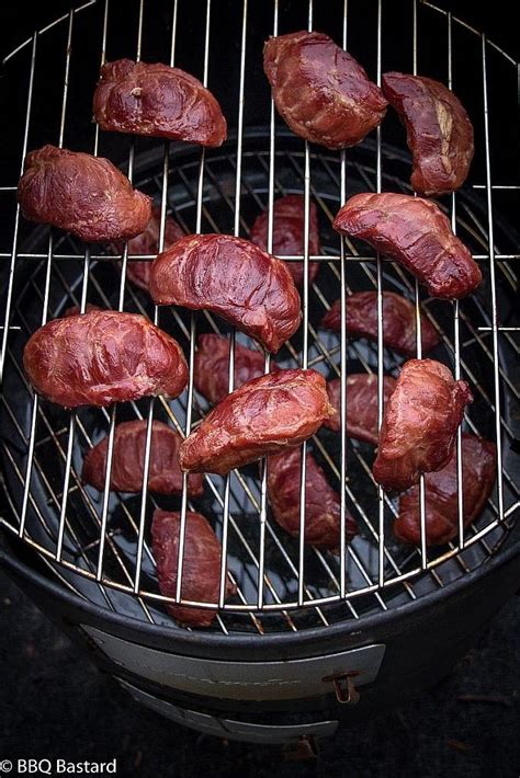 Whisky smoked pig cheeks (for 2 persons) | Opskrift