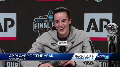 Iowa's Caitlin Clark named AP Women's College Basketball Player of the Year